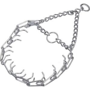 Herm Sprenger Chrome Plated Steel Training Prong 24 In x 4 mm Silver Large